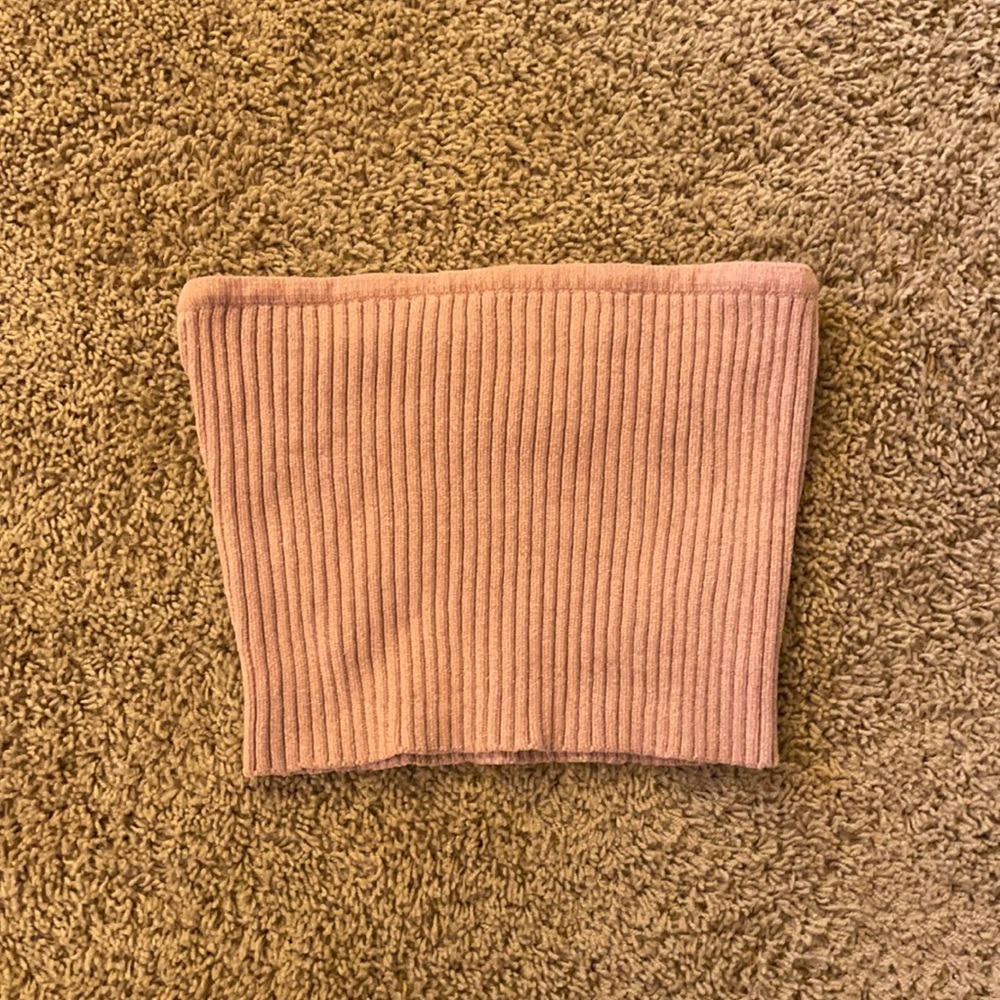 Pink tube top